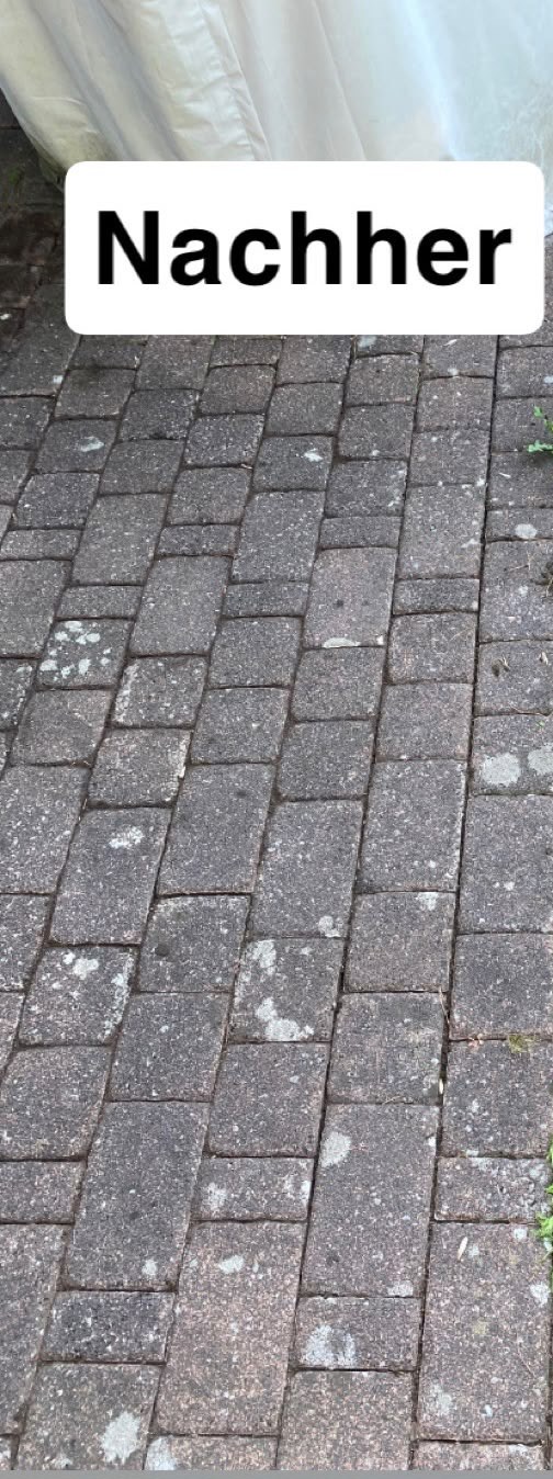 Pflasterreinigung